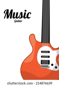music design over white  background vector illustration