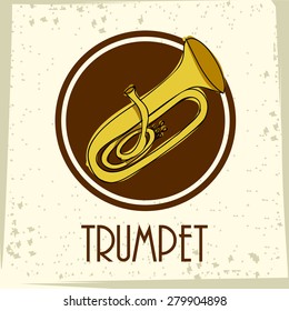 Music  design over white background, vector illustration