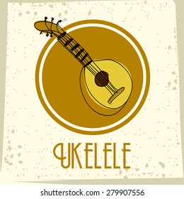 Music  design over white background, vector illustration