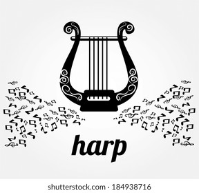 Music design over white background,vector illustration