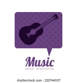 Music design over white background,vector illustration
