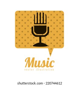 Music design over white background,vector illustration