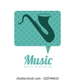 Music design over white background,vector illustration