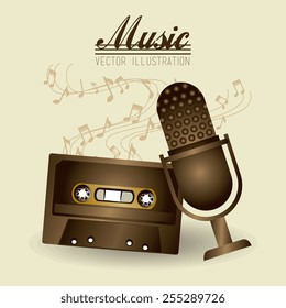 Music design over white background,vector illustration.