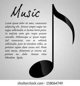 Music Design Template | EPS10 Vector