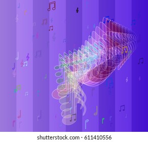 music design vector