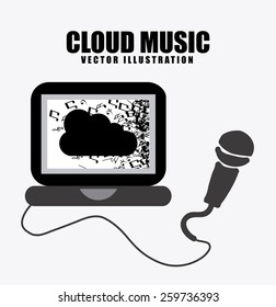 music design, vector illustration eps10 graphic 