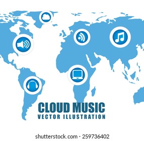 music design, vector illustration eps10 graphic 