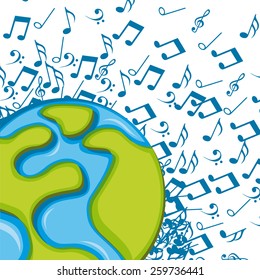 music design, vector illustration eps10 graphic 