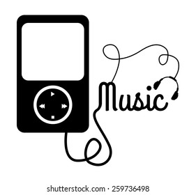 music design, vector illustration eps10 graphic 
