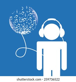 music design, vector illustration eps10 graphic 