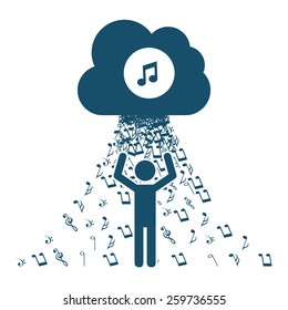 music design, vector illustration eps10 graphic 