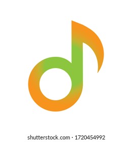 music design with vector logo icon & business card vector templat