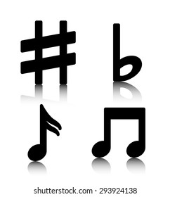 Music digital design, vector illustration eps 10.