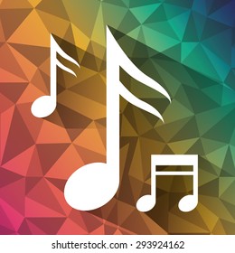 Music digital design, vector illustration eps 10.