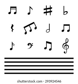 Music digital design, vector illustration eps 10.