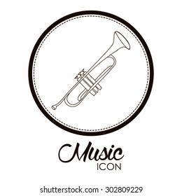 Music digital design, vector illustration eps 10