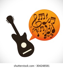 Music digital design, vector illustration 10 eps graphic