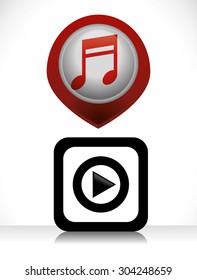 Music digital design, vector illustration 10 eps graphic