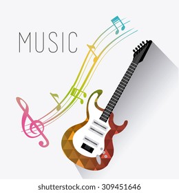 Music digital design, vector illustration eps 10.