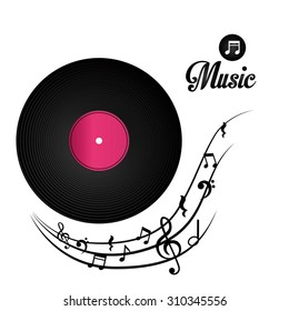 Music digital design, vector illustration eps 10.