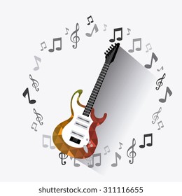 Music digital design, vector illustration eps 10.