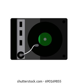 music dj party turntable technology and electronic device