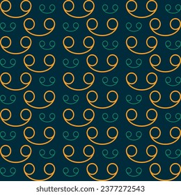 Music doodle seamless pattern creative trendy design vector illustration background