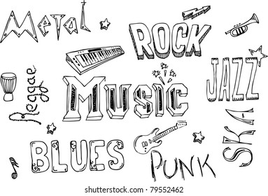 Music doodles