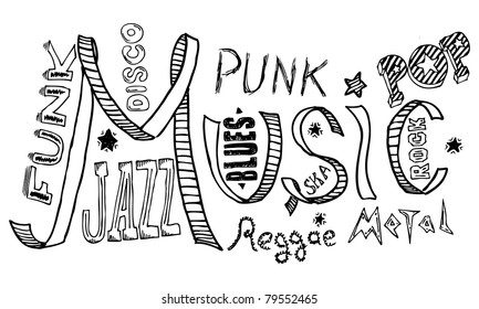 Music doodles