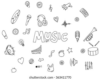 Music - doodles collection