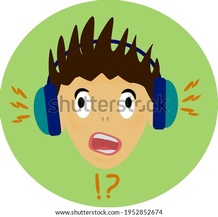 The music drove the guy crazy