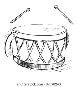 9,967 Drum Sketch Images, Stock Photos & Vectors | Shutterstock