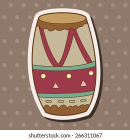 music drum theme elements vector,eps