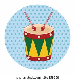 music drum theme elements vector,eps