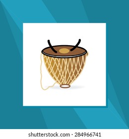 music drum vector illustration 