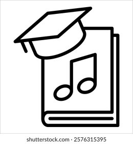 Music Education Icon Element For Design