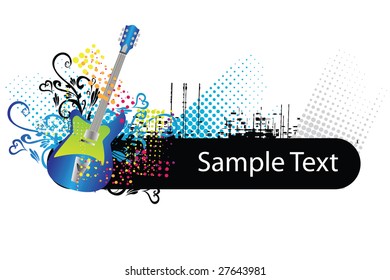 Music element. Too see more music elements, please, check my gallery.