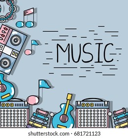 music elements to play harmony rhythm