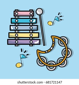 music elements to play harmony rhythm