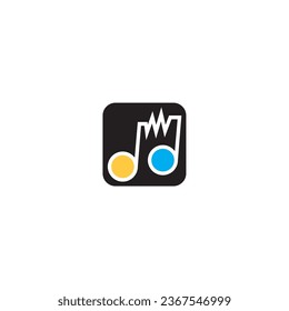 music energy logo design abstract vector template