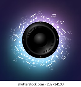 Music, eps10 vector