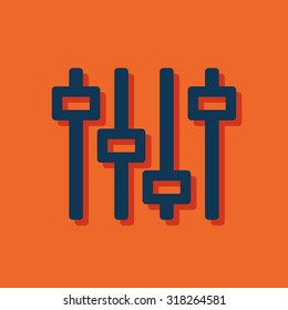 music equalizer icon
