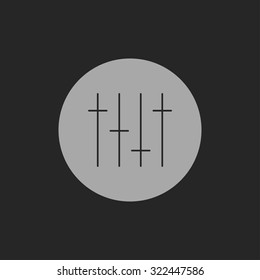 music equalizer icon