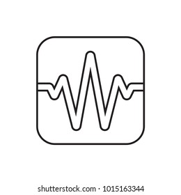 music equalizer icon illustration isolated vector sign symbol