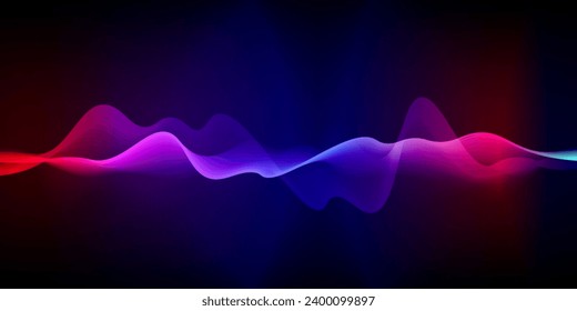 Music equalizer sound wave illustration vector