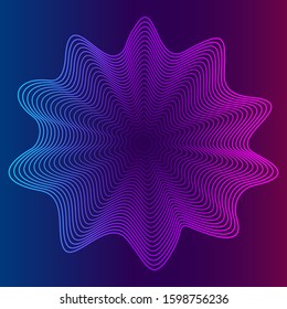 music equalizer - Sound waves abstract - background for different joyful events. Vector illustration eps 10 can be used presentation template, brochure layout page, cover magazine moskup