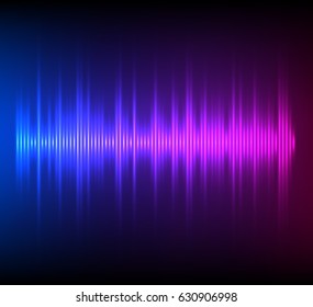 music equalizer - Sound waves abstract - background for different joyful events. Vector illustration eps 10 can be used presentation template, brochure layout page, cover magazine moskup