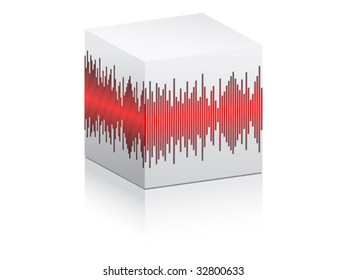 Music equalizer vector illustration