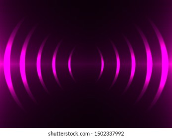 Music equalizer. Vector illustration for poster